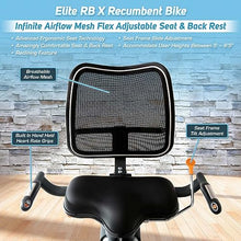 3G Cardio Elite RB Exercise Bike Recumbent Commercial Grade Gray/Silver