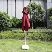 PUCNHZYNW Replacement Canopy for 2x2M Parasol 4 Rib Outdoor Umbrella Cover Waterproof Beach & Garden Sunshade - White Replacement Top for Patio Umbrella