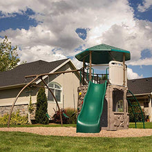 Lifetime Adventure Tower Swing Set Earthtone
