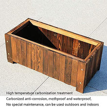 ZOCWJK Wooden Raised Garden Bed Planter Box Stand for Vegetable Planting and Flower Display Outdoor Plant Stand Storage Rack for Patio Lawn Backyard Elevated Plant Box for Garden,Colora