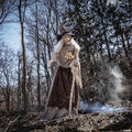 Generic Animated Crone Witch Prop Multicolor