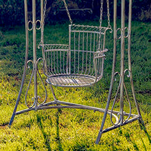 Outdoor/Indoor Swing Chair (Bronze Blue)