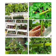 3/4 TiersVertical Wall Hanging Planter, Indoor and Outdoor Garden Container Boxes, Multi-Layer Railing Flower Pots for Vegetables Flowers Herbs (Color : White, Size : 67x93cm)