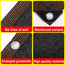 ZMNXAS Sun Shade Sail Rectangle Sun Shade Sails Canopy Outdoor Sunshades Sand UV Block Cover Shade Cloth for Patio Backyard Garden Deck Lawn(35X12m(115x39ft))