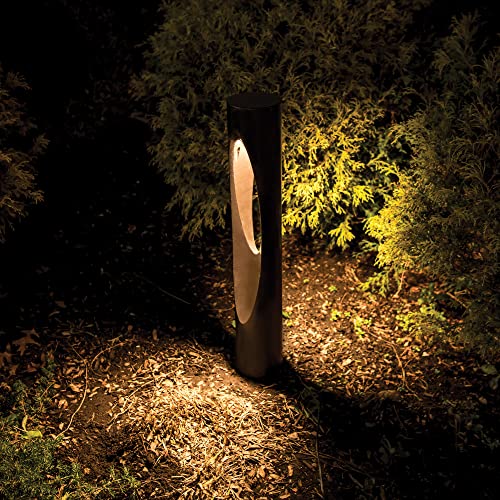 WAC Lighting Scoop LED 12V Bollard Light 2700K Bronze