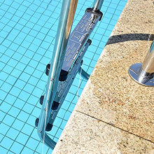 Swimming Pool Handrail 3 Steps Stainless Steel Pool Ladder Heavy Duty Swimming Pool Step for In Ground Pools 150kg Weight Capacity/Silver / 1.2mm (Silver 1mm) (Silver 1.2mm)