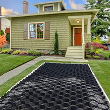 LWJQRSP Ground Grates, Parking Grid Pavers, Gravel Stabilizer Honeycomb for Foundat Work & Landscaping (6x9m/20x30ft) - & Versatile Solut
