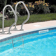 Pool Handrail Handle Grab Rails Swimming Pool Rail Pool Railing Swimming Pool Handrails for Inground Pool Entry Safety Grips Ramp Railings,Easy-to-Assemble Spa Handrails