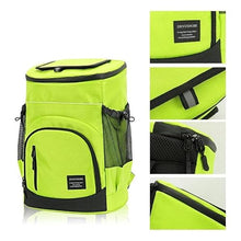 Waterproof Shoulders Cooler Bags Food Insulation Bag Car Meal Fresh-keeping Handbag Camping Picnic Fruit Drink Backpack (Color : Yellow Size : As shown)