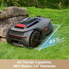 MOVA LiDAX Ultra 2000 with Garage Robot Lawn Mower Wire-Free Robot with 4G for 0.5 Acre, RTK-Free+360° 3D LiDAR+AI Vision Mapping, Edge Cutting, Cutting Height 1.2"-3.9", 45% Slope, 150 Managed Zones