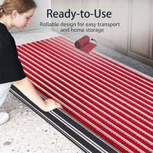 Eejovative Door Floor Mat Aluminum, Heavy Duty Patio Porch Mat for Inside Outside, Non Slip Large Area Doormat(Yellow WxL 80x150cm/2.6x4.9ft)