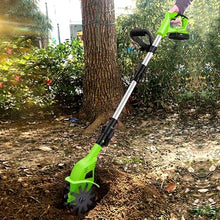 MekUk Garden Tiller & Cultivator Cordless Electric Tiller Cultivator, Garden Tiller, Adjustable Grip Length, Power Tillers for Digging, Weed Removal & for Garden Care Compacted Soils and Lawn Yard