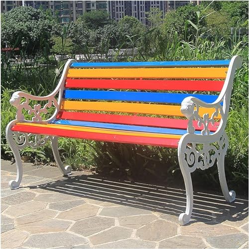 ERoomQ Outdoor GThe Bench,Patio Bench Park Bench Outdoor Conversation Couch, GThe Bench Outdoor Solid Wood Patio Bench, Courtyard Seat