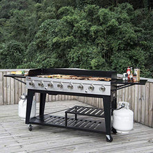 Royal Gourmet 8-Burner Gas Grill, 104,000 BTUs Liquid Propane Grill