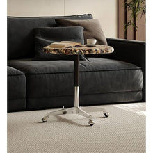 CHmrfvqtus Couch Side Table Small Tea Table for Home Use Liftable Sofa Side Living Room Movable Creative