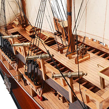 Old Modern Handicrafts Premium HMS Endeavour Model Ship Brown