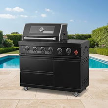 Chery Industrial 46-Inch 4-Burner Outdoor Natural Gas Grill, 72000 BTU