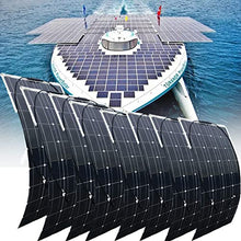 100W monocrystalline Solar Panel with 5m of Special Solar Cable, for Charging a Caravan, Camper, Boat or Yacht,800w(8pcs100w)