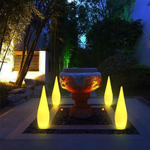 OUFULA Modern Landscape Lamp USB LED Remote Control Creative Water Droplet Lawn Light Waterproof IP65 for Hotel Garden (H120cm(1pcs))