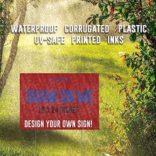 VictoryStore 18” x 24” Corrugated Plastic Blank Yard Signs Red 1000-Pack