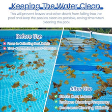 Large Pool Solar Blanket Bubble Cover, 16 Mil Blue Solar Blanket Stops Leaves Getting in Pool, for Above Ground/In-Ground Pools, Custom Trim to Fit Any Shape,(17x29ft(518x884cm))