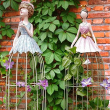 Metal Iron Garden Bracket, Heavy Duty Strong Plant Cage for Roses, Climbing Plants Support Structure Garden Decoration (Green-Style 3
