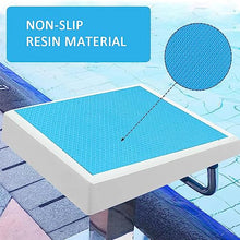 BABYCE Pool Diving Platform, Heavy Duty Anti Slip Diving Equipment with Stainless Steel Base, Swimming Pool Boards for Outdoor Indoor Campus Competition