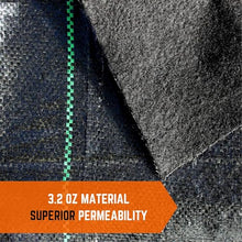 Vapor Barrier Supply -Woven Driveway Fabric 3.2oz - Commercial Landscape Fabric, Drainage Fabric, Underlayment Fabric, Fabric Under Gravel, Premium Landscape Fabric Heavy Duty (3.2oz - 6' x 1000')