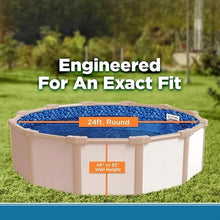 IJOWEEN 24 Foot Overlap Round Above Ground Pool Wall Liner, 30 Gauge Thick