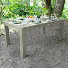 highwood Weatherly 7pc Rectangular Dining Set 72" x 42", Eucalyptus