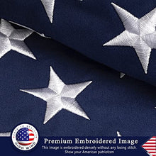 DANF FLAG American Flag 30x50 ft Super Tough Tearproof Spun Polyester