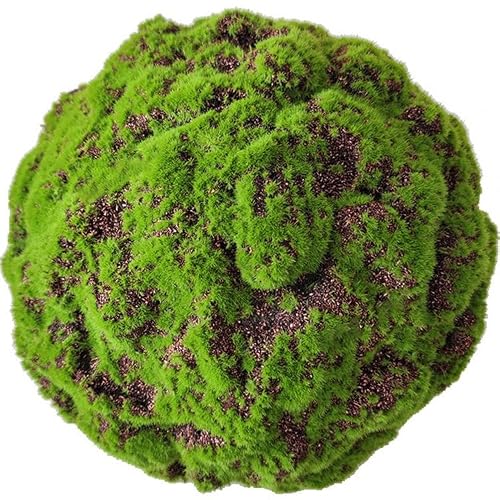 WIGING Artificial Moss Balls, Simulated Moss Ball for Garden Floral Arrangements and Crafting, Artificial Green Plant Mossy Globes (Color : Green, Size : Diameter: 45cm/17.71in)