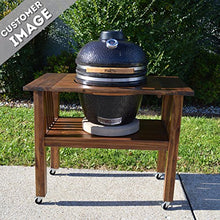 Duluth Forge Table for 18 Inch Ceramic Charcoal Kamado Grill and Smoker