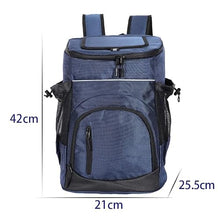 OBKSEB 33L Refrigerator Bag Soft Large Insulated Cooler Backpack Thermal Isothermal Fridge Travel Beach Beer