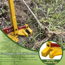 Heavy Duty Small Tree Root Puller Tool, Leverage Sapling Puller Tool for Tree Root - Fully Uproots Woody Stems, Fence Post Puller, Manual Root Remover
