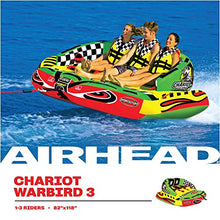 SportsStuff Chariot Warbird 3 Towable Tube Yellow
