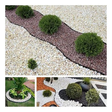 No Dig Durable Garden Landscape Edging Kit, 2" Tall Black Plastic Lawn Border for Landscaping, Flower Gardens(100FT)