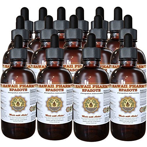 Epazote Liquid Extract, Epazote (Chenopodium Ambrosioides) Dried Herb Tincture Supplement 15x4 oz