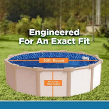 IJOWEEN 30 Foot Overlap Round Above Ground Pool Wall Liner, 30 Gauge Thick