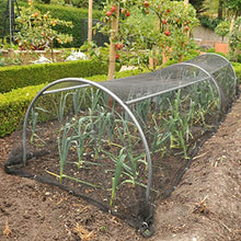 Low Tunnel Greenhouse Gardening Cloche Hoops Plant Covers Green House Sun Hoop House Outside Heavy Duty Garden Row Green Houses Kit