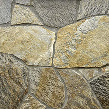 Landscape Patio Flagstone | 2000 Pounds | Natural Rock Pathway Stepping Stone Slabs for Gardens, Terrariums, Landscape Design, Driveway Pavers and Walkway Steppers (Platinum Gold)