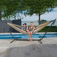 Stand Canvas Hammock Iron Frame Portable Assembly Hammock Beach Hammock 2 People Outdoor Hammock Belt Suitable for Outdoor Travel Style 3 (Style 4)