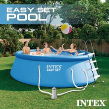 INTEX Easy Set 15 ft x 48in Inflatable Ring Above Ground Pool Set w/Pump