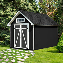 Handy Home Products Trident 8x12 Do-it-Yourself Wooden Storage Shed- does not include floor kit, paint, or roofing shingles (Amazon Exclusive)