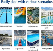 KANGJIEM Cordless Robotic Pool Cleaner, Automatic Pool Vacuum, Intelligent Path Planning, Wall Climbing, Strong Suction, Quick Charge, Ideal for Above/In-ground Pools