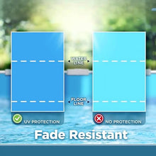 IJOWEEN 16 x 32-Feet Overlap Oval Above Ground Swimming Pool Liner, 25 Gauge Thick