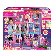 Barbie 60th Celebration DreamHouse Playset with Dolls & Accessories Multicolor