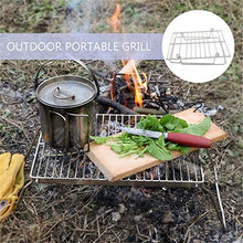 Outdoor Camping Stove Stainless Steel Roasting Racks Barbecue Grill Tool Cooking Grate