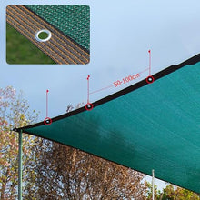 HQQMNY Awning Sun Net with Eyelets 90% Shading Rate Shade Net Garden Umbrella Privacy Screen for Garden Plants Greenhouse(Dark Green,10m x 18m)