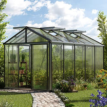 GFP Diamas 23 7.7x12.6 ft Walk in Greenhouse Aluminum